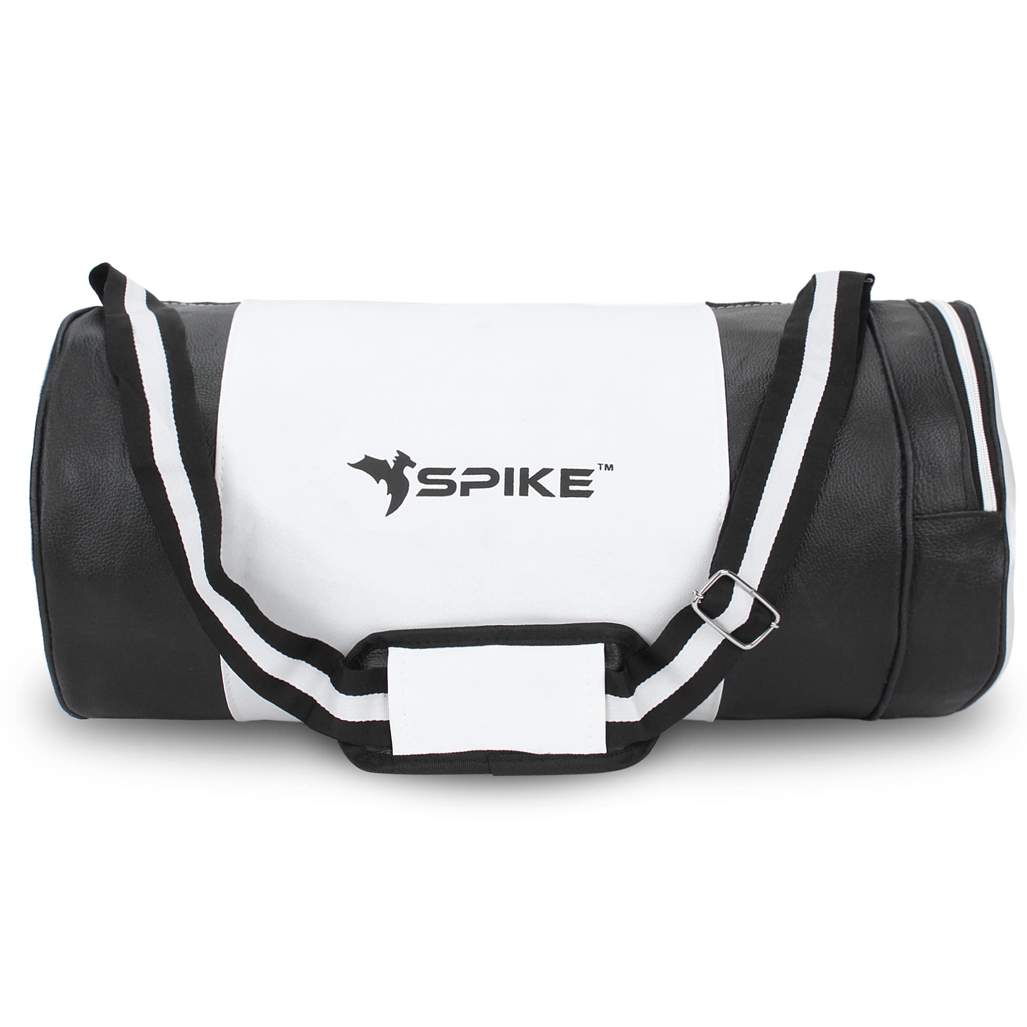 Duffle 25L Leather Gym Bag For Men And Women With Accessory Pockets, Removable & Adjustable Strap For Travel Duffle For Gym, Sports, Training, Multicolor-image-1