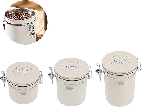 Miniatura 7 de Restokki Recipiente de café hermético recipiente de almacenamiento de café con cuchara para café molido té comida y lata 18 L