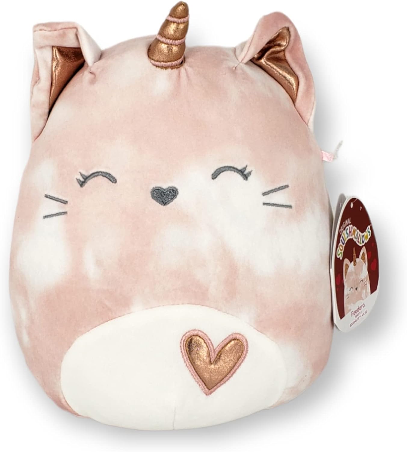 SQUISHMALLOW KellyToys - 8 Inch (20cm) - Feodora The Caticorn - Super Soft Plush Toy Animal Pillow Pal Buddy Stuffed Animal Birthday Gift