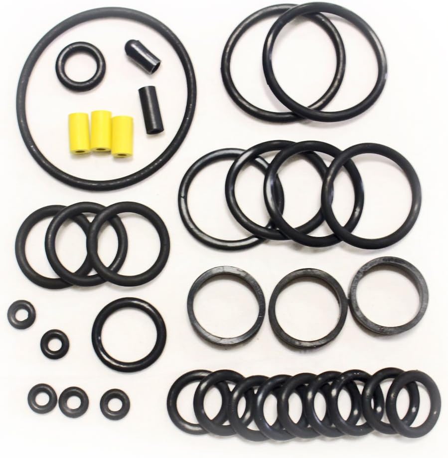 Game Room Guys Black Knight 2000 Pinball Black Rubber Ring Kit