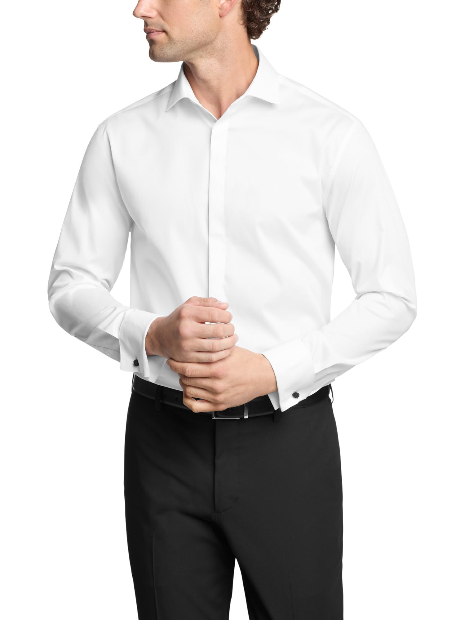 

                                                    Calvin Klein Men's Dress Shirt Non Iron Stretch Re