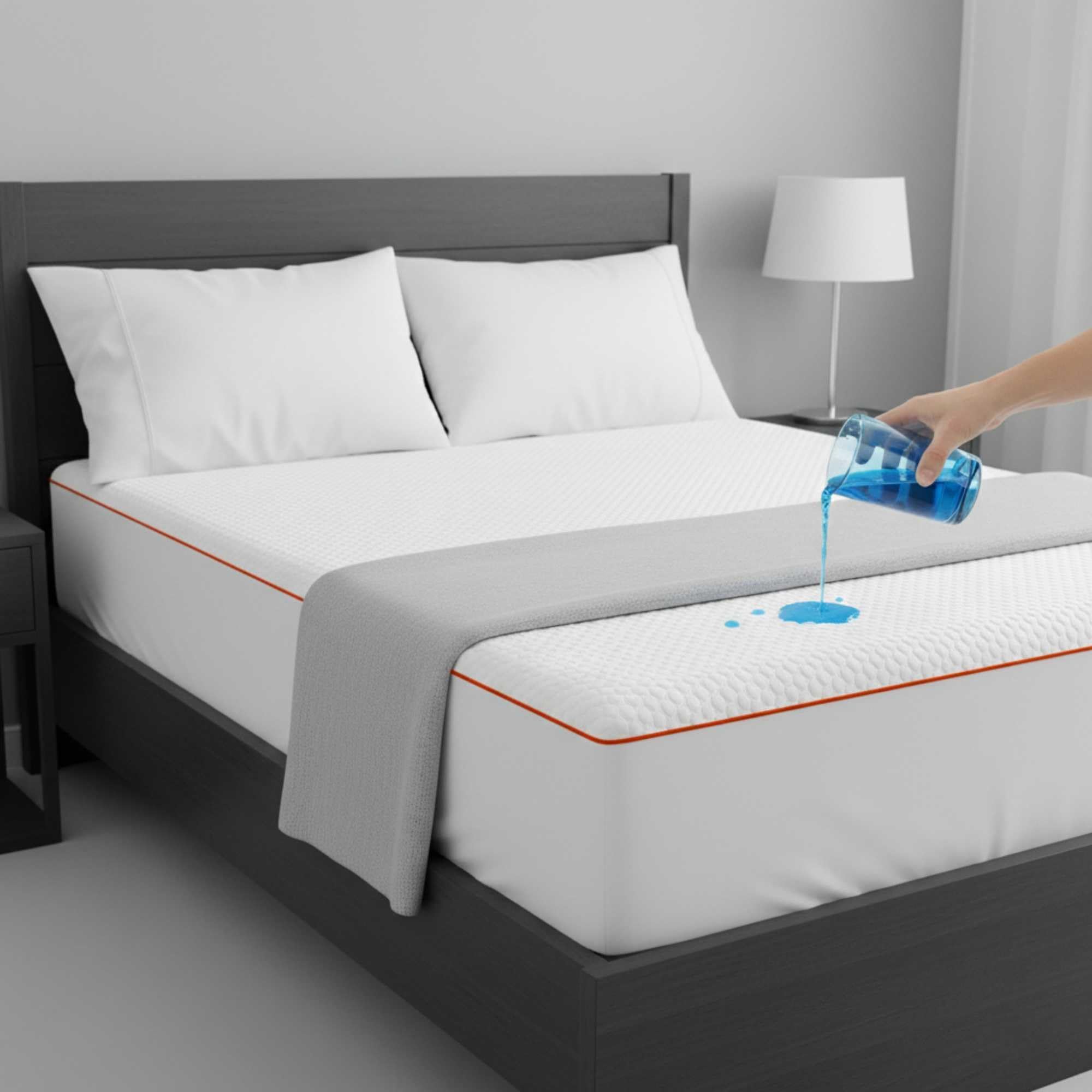 Premium Waterproof Mattress Protector Twin – Stain and Spill Protective Layer, Cooling, Moisture Wicking, Breathable, Quiet Cover with 21” Deep Fitted Sheet Pockets – 75” L x 39” W x 18” H
