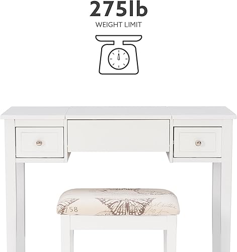 Miniatura 2 de Linon Juego de tocador blanco