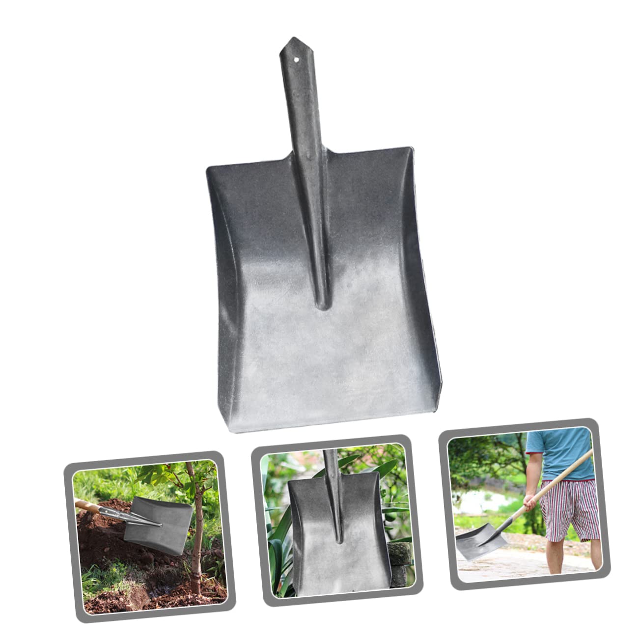 Toddmomy Gartenschaufel Aus Hochwertigem Material Robust Und Langlebig Zum Umpflanzen Pflanzen Und Lockern des Erdreichs Schneidfest Und Rostfrei