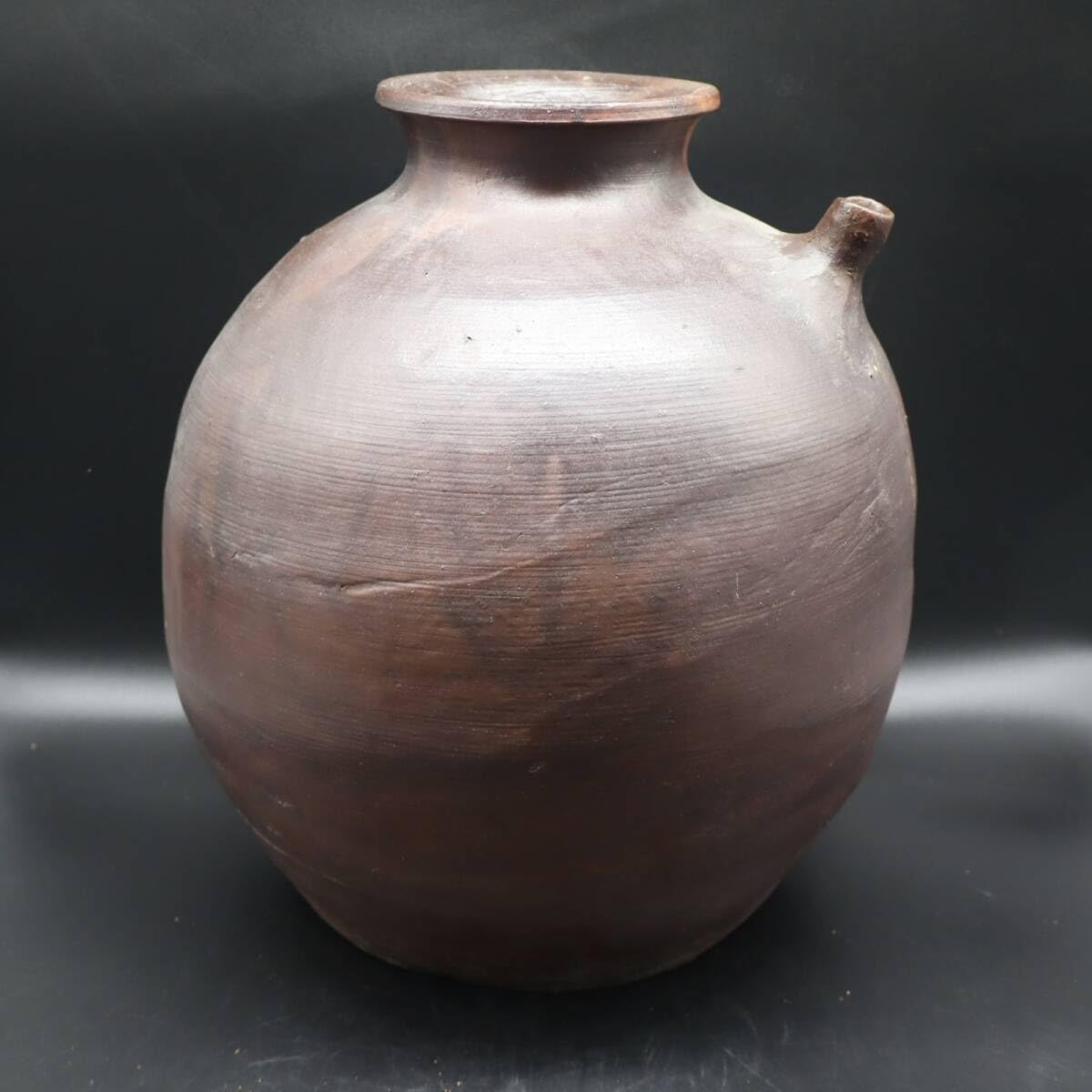 Amazon.co.jp: △高さ約34cm｜古唐津焼唐津焼かめ壺置物｜｜古民家