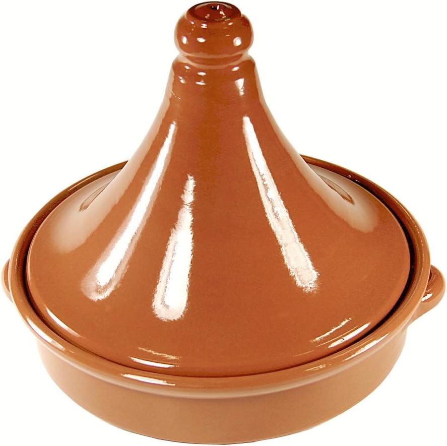 Terra Cotta Tagine Cookware โ 10 inch/serves 4