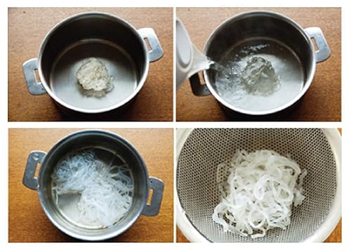 Miniatura 3 de IPPINKA Fideos secos Konjac Shirataki, 8.81 onzas, sin pesticidas, bajos en carbohidratos