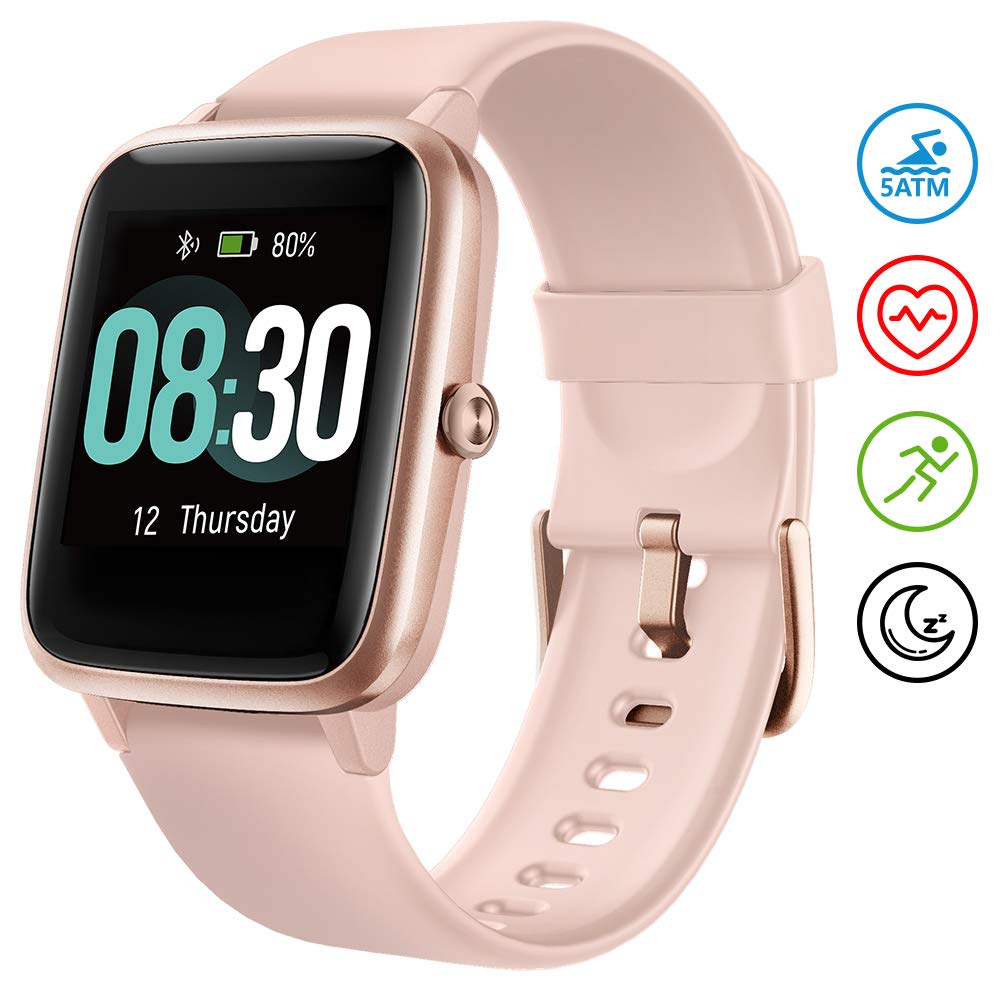 UMIDIGI Smart Watch Uwatch3 Fitness Tracker, Smart Watch for Android Phones, Activity Tracker Smartwatch for Women Men Kids, with Sleep Monitor All-Day Heart Rate 5ATM Waterproof