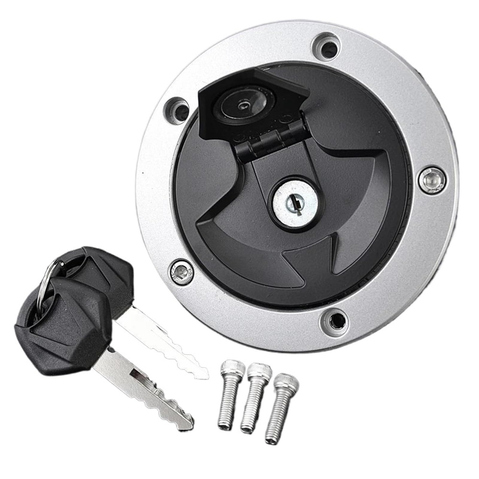 Tapa De Tanque Combustible Motocicleta Con Llave Para Z750 Z800 Z1000 Para ER400 ER-4N Para Ninja 1000 Para ZX1000 ZX-14R ZX6R ZX10R ZX636 Tapa Tanque Moto