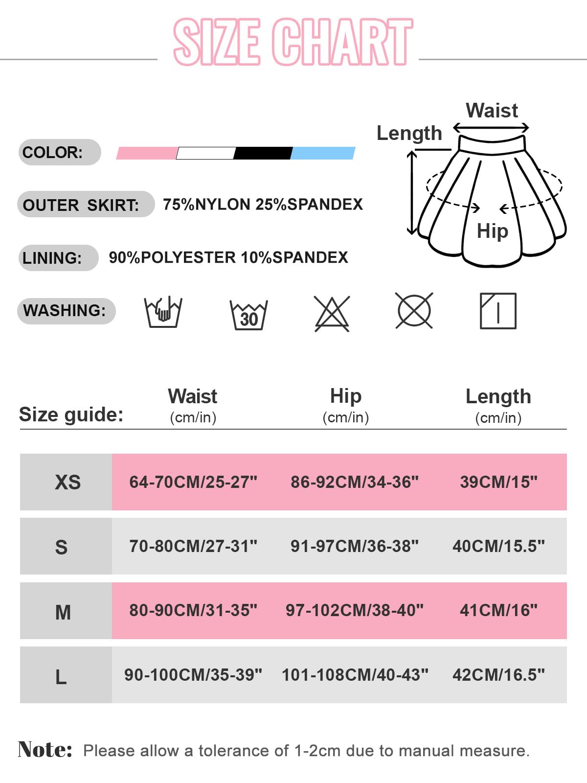 Soudittur Jupes de Tennis Femmes Taille Haute- Jupe de Sport avec Poche Zippée Jupe de Golf avec Pantalon Intérieur Activewear Jupe