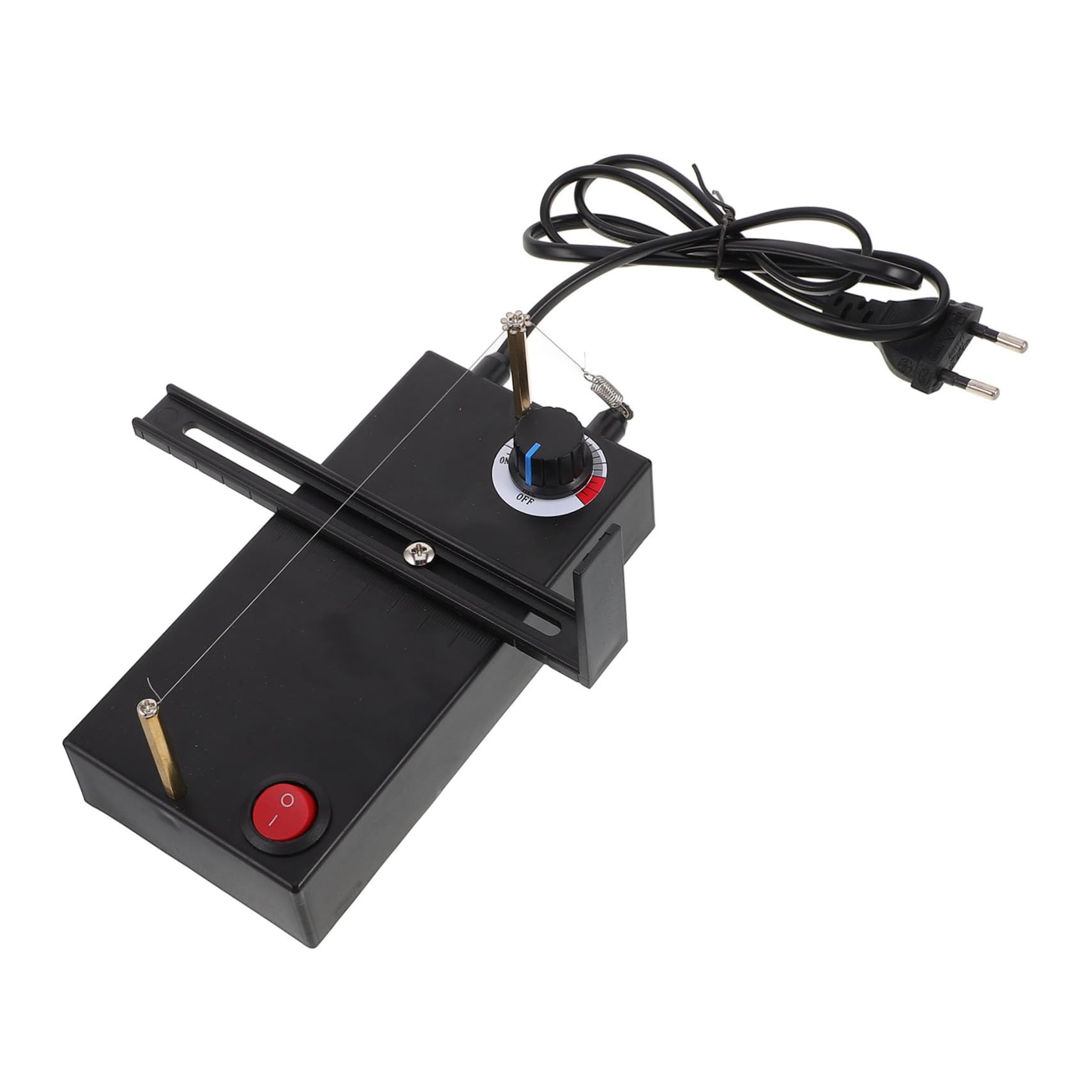Coupeuse thermique électrique compacte SEWACC en ABS et fer noir