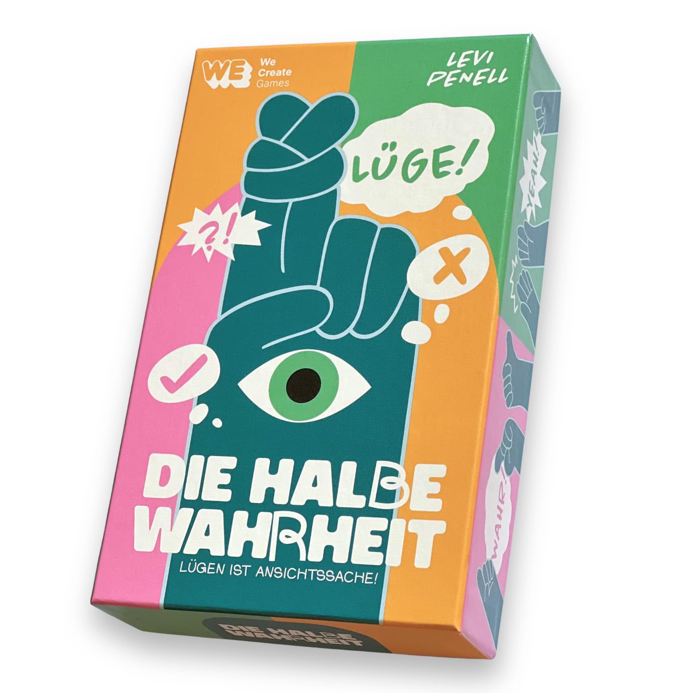 Die halbe Wahrheit – Das kommunikative Kartenspiel von TikTok-Star Levi Penell