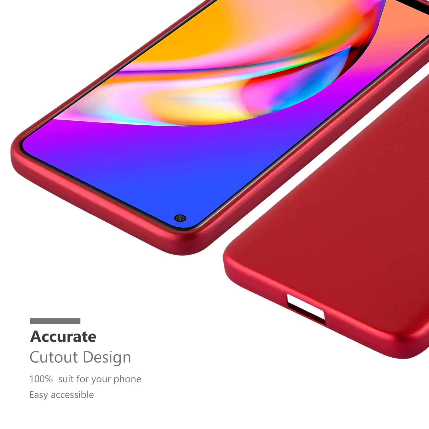 Custodia Cadorabo Trasparente Per Oppo A94 5G – Cover Sottile In TPU Silicone – Antiurto E Flessibile – 1,2mm - 3