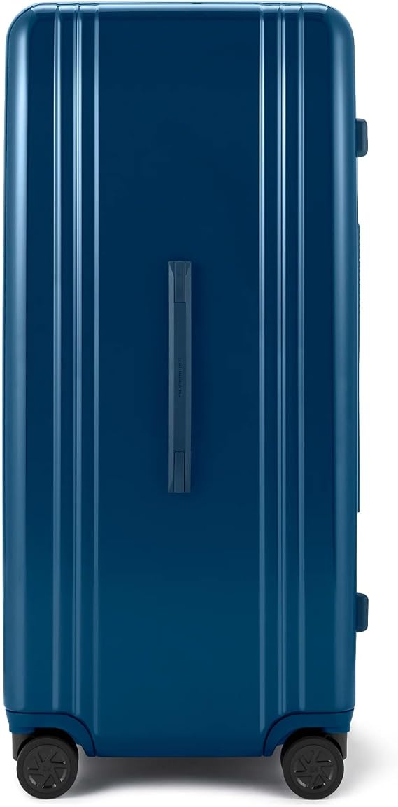ZERO Halliburton Classic Lightweight 4.0 Rolling Trunk Large, Hardside 31-Inch, 4 Dual Spinner Wheels, Telescoping Handle, Front & Side Handles, TSA Accepted Lock, 99L, Gloss Finish- Grand Blue