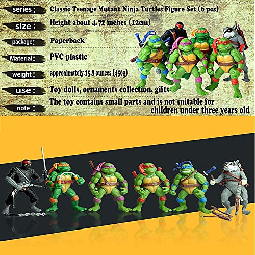 Opiniones y reviews de Muñecos tortugas ninja los más solicitados. 8 Imagen adicional