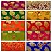 Zenia Invitation Gift Envelopes (Pack of 10) Assorted Designs Money Holder Card Fancy Packet for Festivals Christmas Diwali Birthday Wedding Anniversary Eid