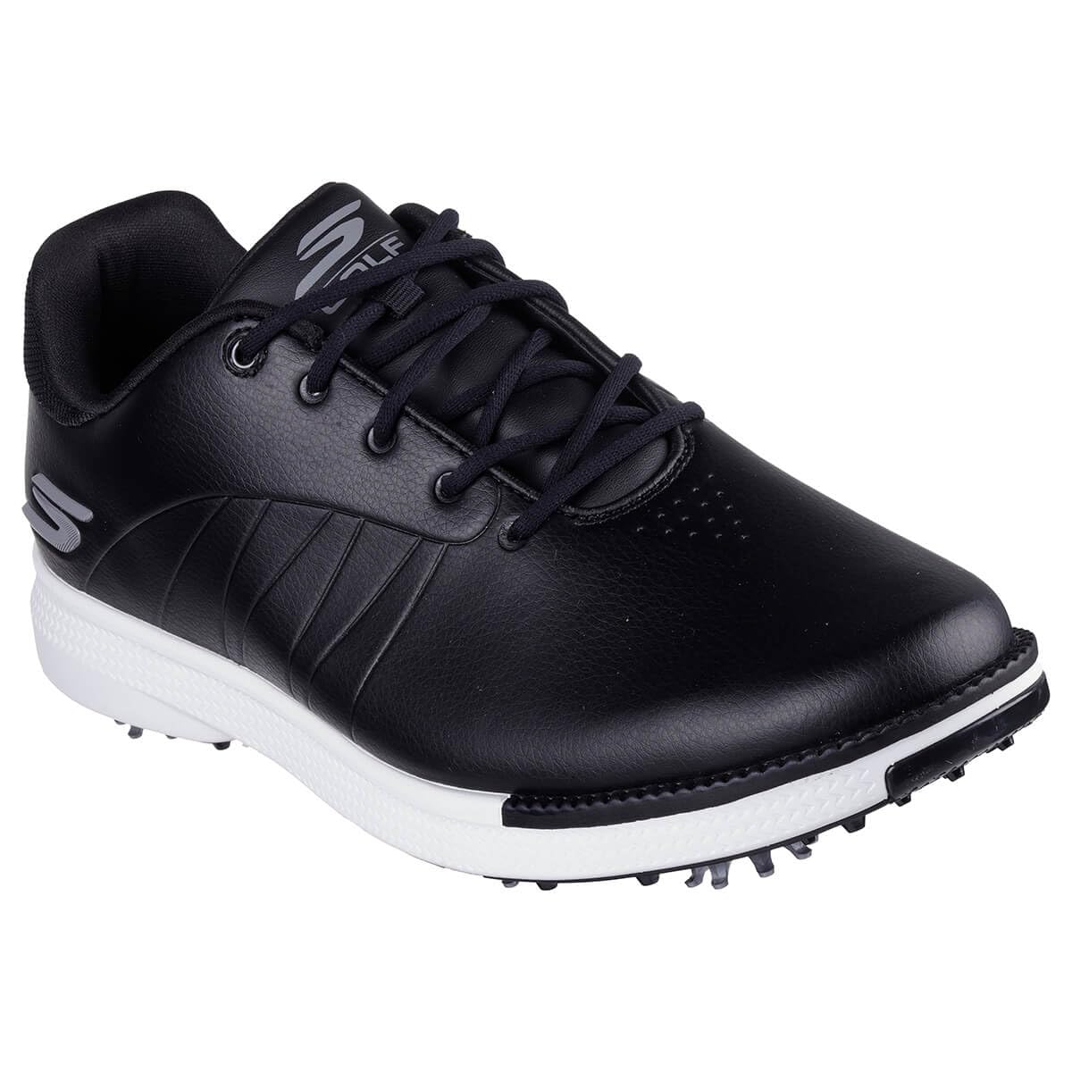 Skechers Men's Go Golf Tempo Trainers, Black White, 6.5 UK