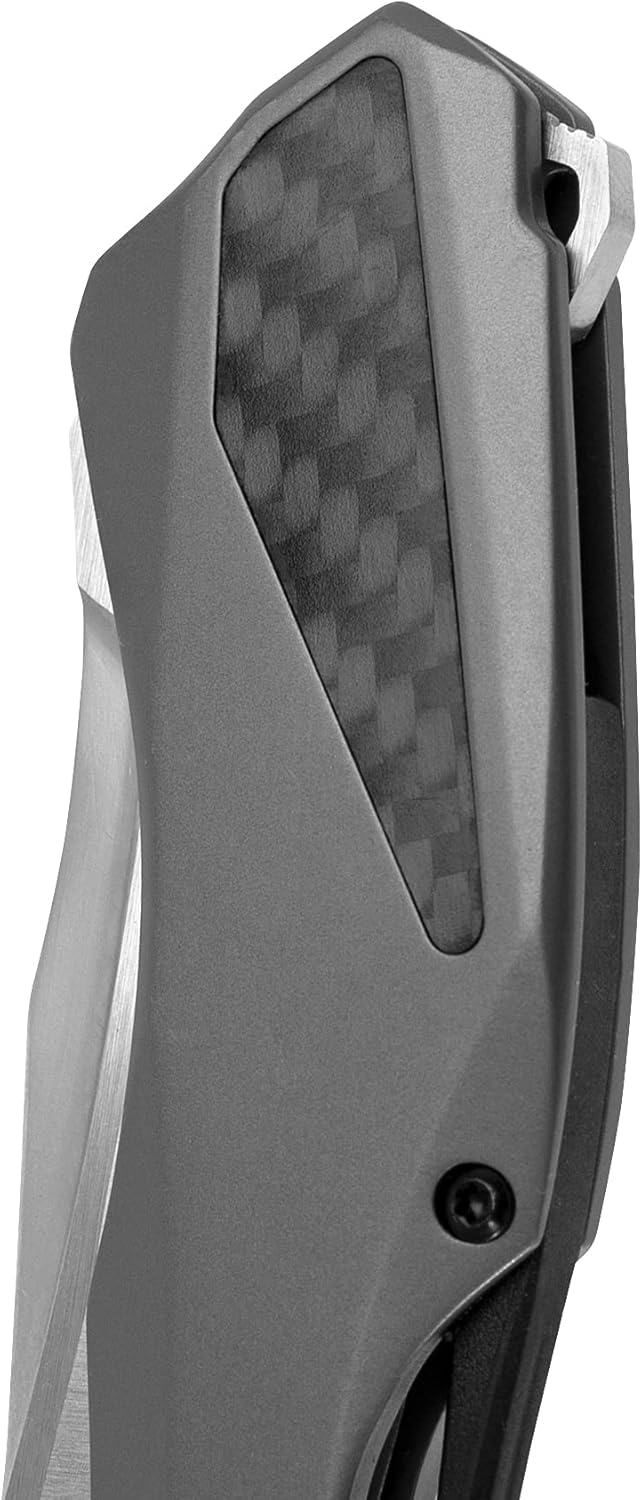 Kershaw Collateral Spear Point Pocket Knife, 3.4-in. Blade, SpeedSafe Assisted Opening, Frame Lock (5500)