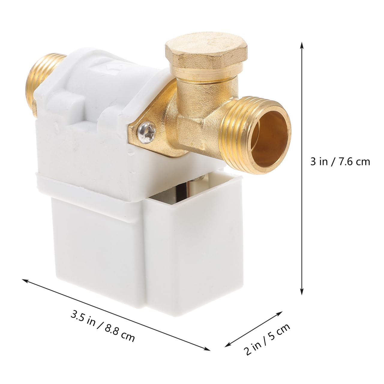UEETEK 1/2 pollici 12 V Elettrovalvola magnetica per acqua