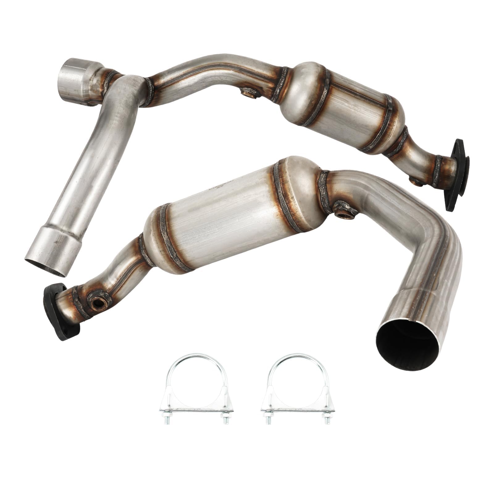 A-Premium 2-PC Exhaust Manifold & Catalytic Converter Kit For 2002-2006 Nissan Altima 2.5L - EPA Compliant