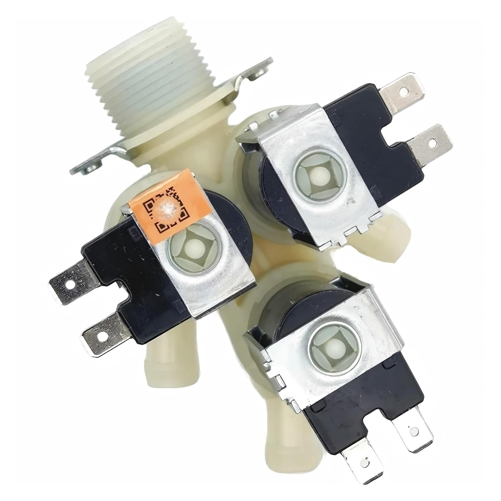 Drum Washing Machine Water Inlet Valve Replacement, Compatible for LG, 5221EN2003L C 1005B Solenoid Water Valve, Washer Parts(2003C)