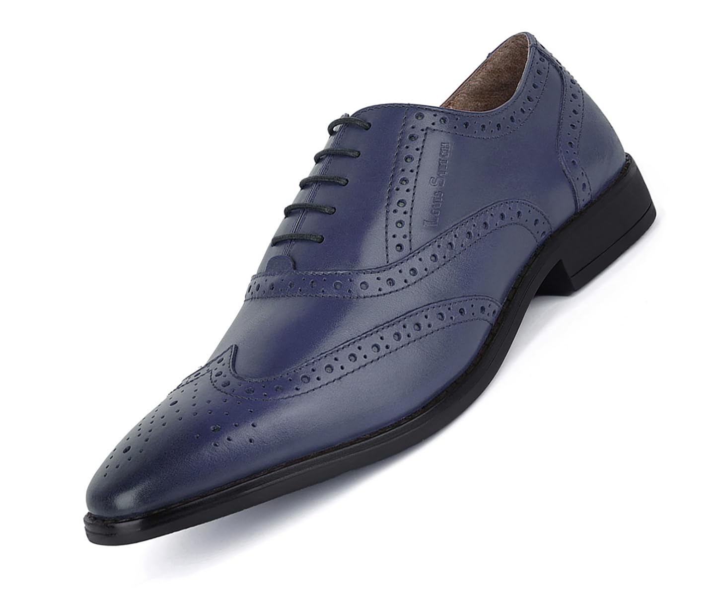 louis stitch Formal Shoes for Men - Handcrafted Wingtip Brogue Leather - Lace-Up Style Shoe for Business, Party,Casual (LSNRXBGBU)-picture-27