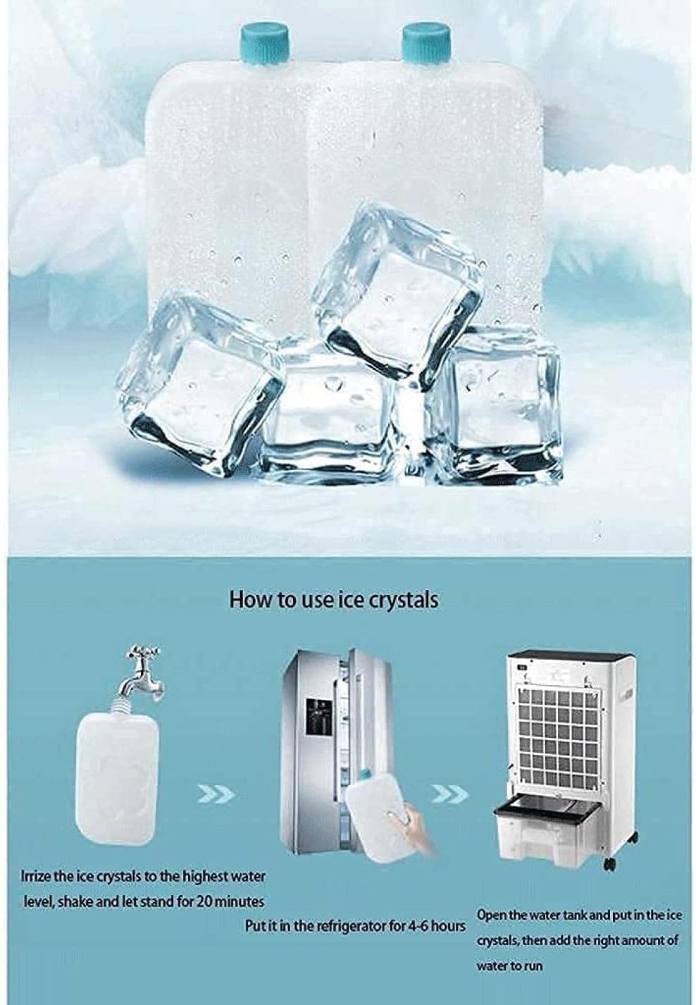 Condizionatore d'aria per la casa, ventilatore a doppio uso per raffreddamento e riscaldamento, sistema di climatizzazione domestico silenzioso a risparmio energetico per ufficio e camera da letto.