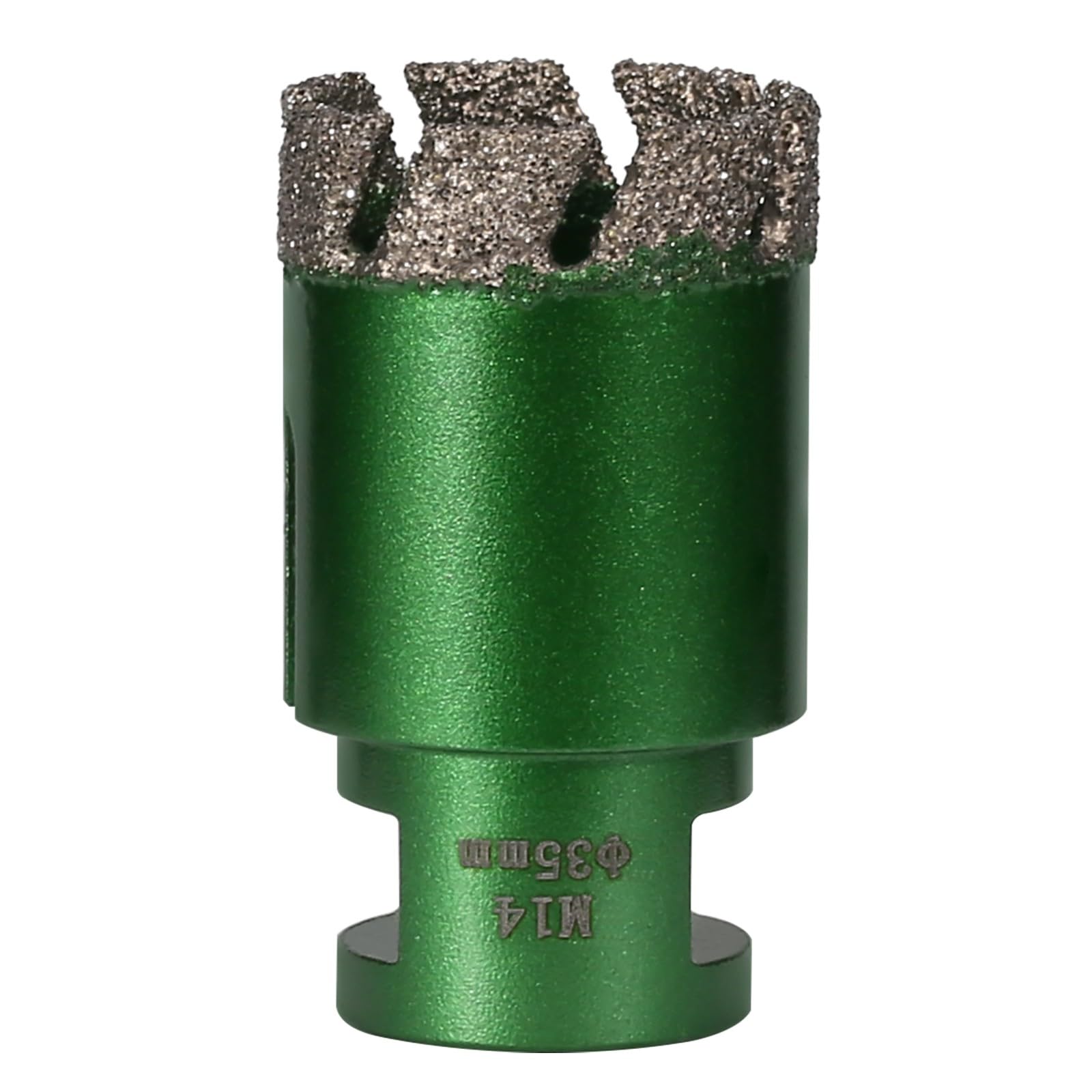 Vearter 35 mm Diamond Core Drill Bit, M14 Thread Connection Masonry Hole Saw