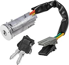YAOPEI Ignition Lock Barrel and Keys for Nissan Primastar Interstar Opel Vivaro Renault Trafic 7700765533 7701038365
