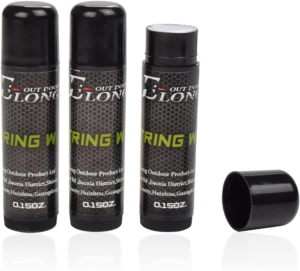 3 Pieces Bow String Wax Strings Protective Rail Lube Archery Recurve Compound Bow Outdoor