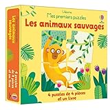  Les animaux sauvages - Mes premières puzzles