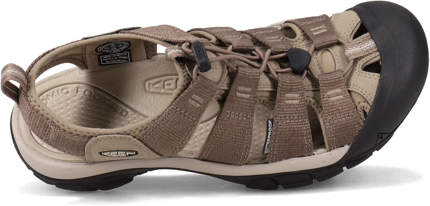 KEEN Mens Newport H2 Closed Toe Water Sandals 11 Brindle/Canteen