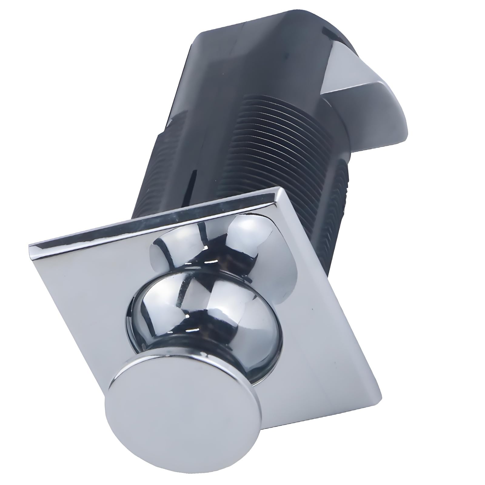 SHYYOULQE Strength Flush Mount Cabinet Cupboard Drawer Push Button Latches Knob Hardware for Drawers Closets Boats for File Drawer Cupboard Mailbox Furniture