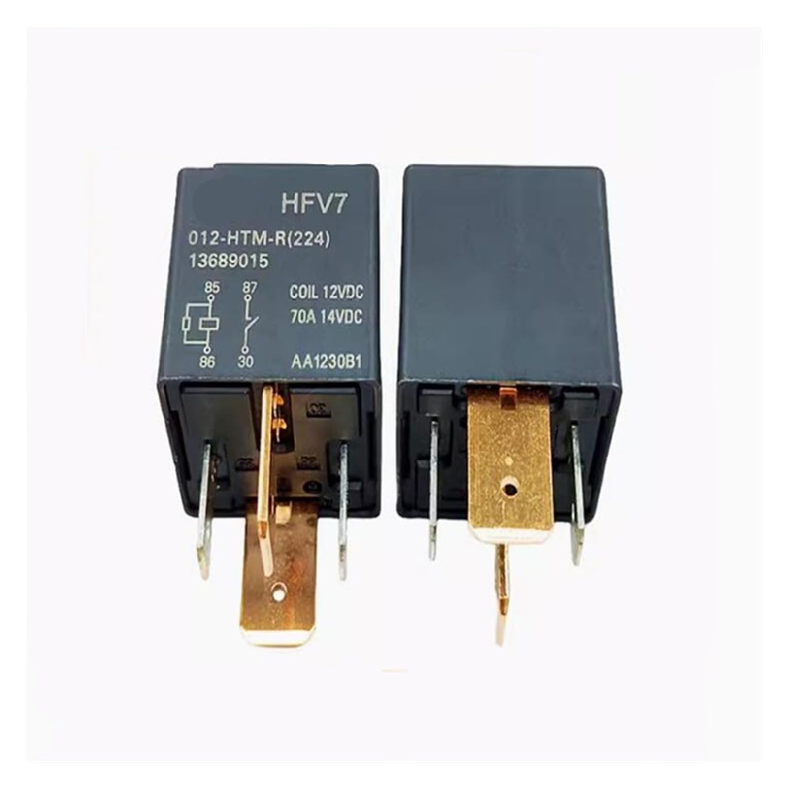 OSHZIKJII HFV7 012-HTM-R(224) HFV7 012-HTM-R(224) HFV7 012-HTM-R(224) 12V DCV12 12DCV 4PIN Relay(5PCS)