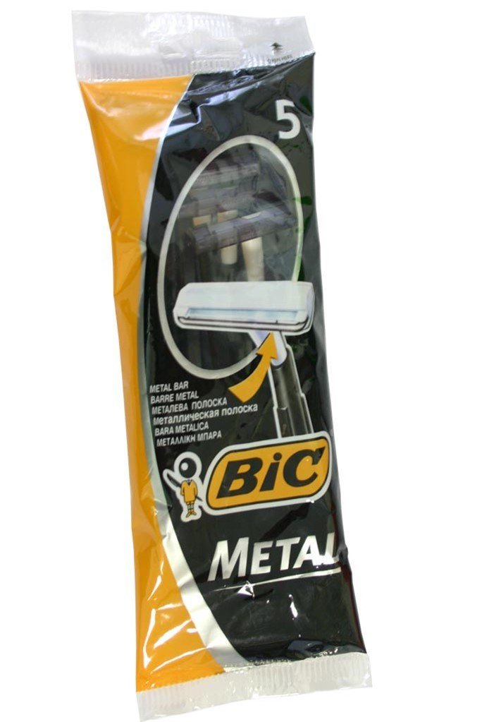 Bic Metalowe maszynki do golenia -- 5 karatów