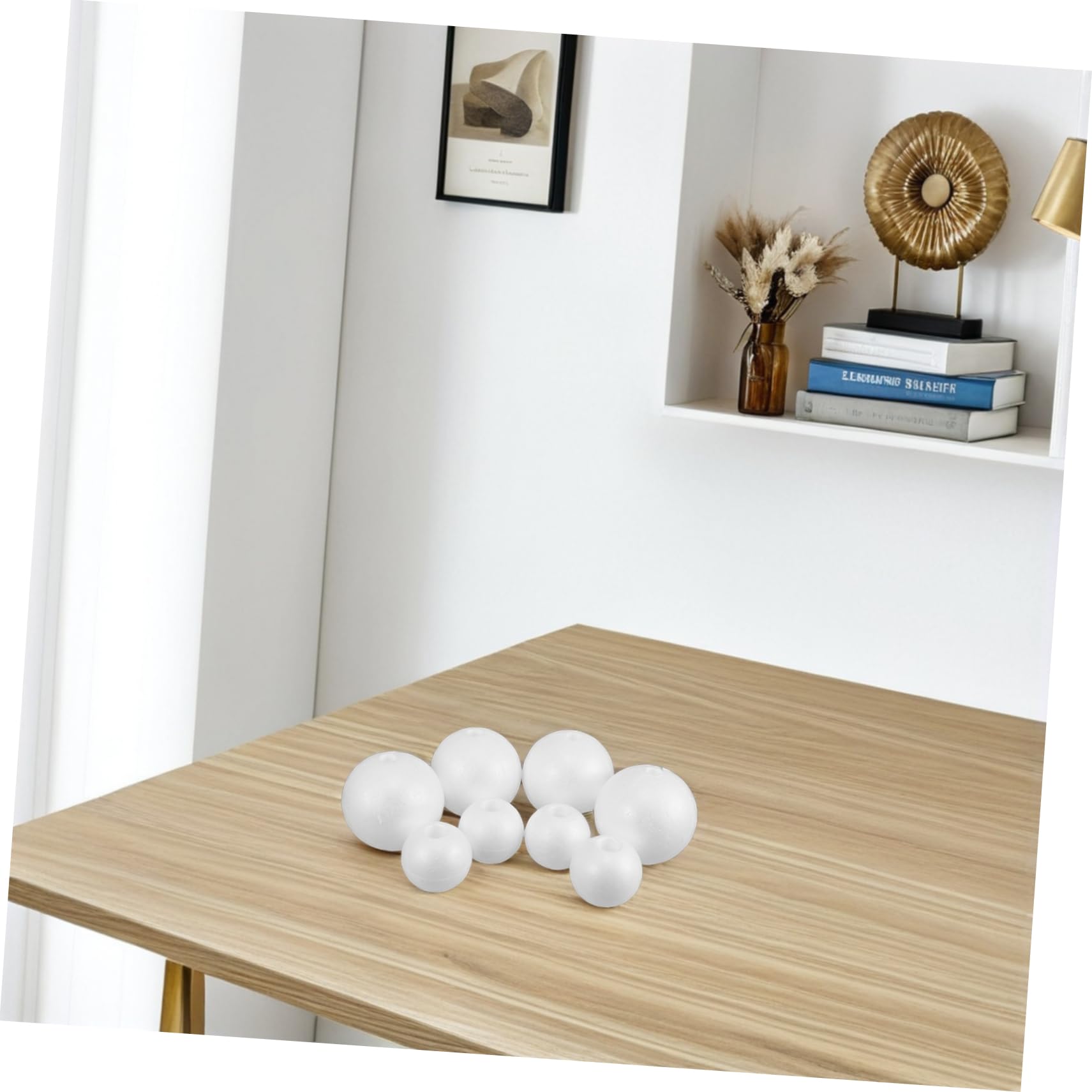 Bolas de Espuma de Poliestireno para Manualidades 8 Uds