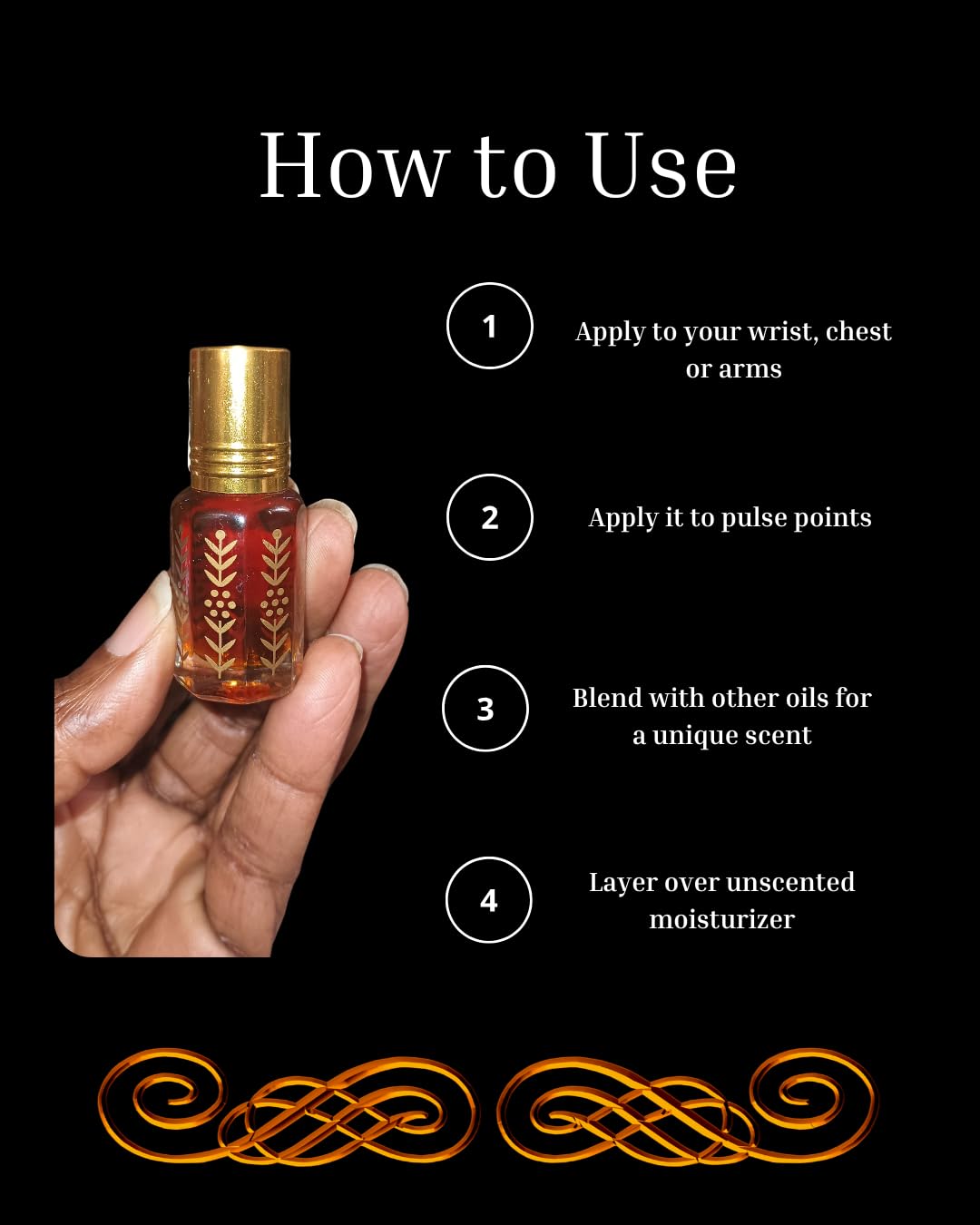 Body Oils by Brenda Black Madina Musk Concentrated Fragrance Body Oil (6 ml) - Image 4