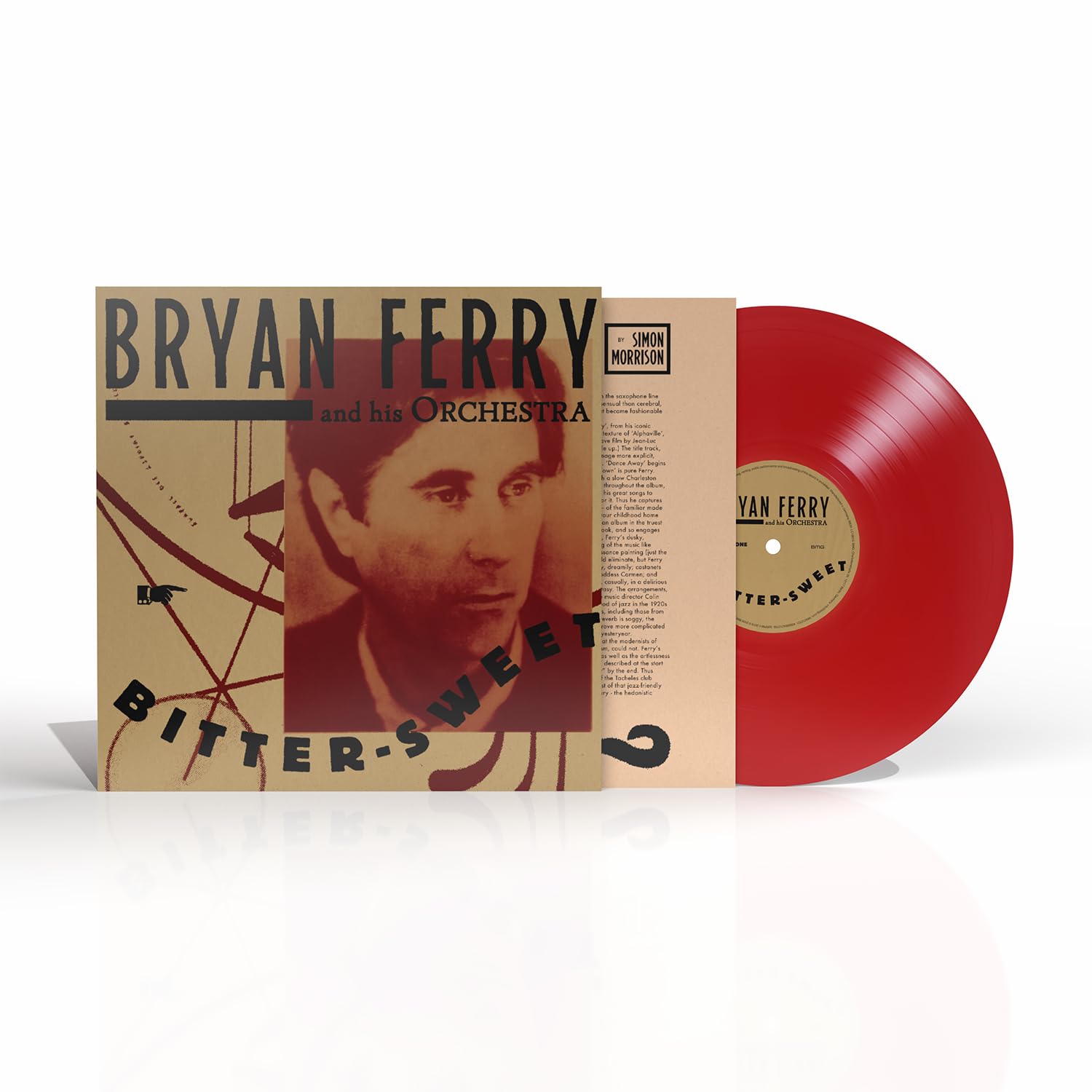 Bryan Ferry and His Orchestra - Bitter-Sweet Red Vinyl 12'' Album