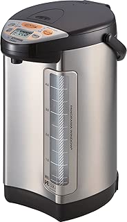 Zojirushi 586362-CV-DCC50XT America Corporation Ve Hybrid Water Boiler And Warmer, 5-Liter, Stainless Dark Brown - coolthings.us