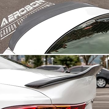 Real Carbon Fiber Trunk Spoiler for 2014-2020 Lexus IS250 IS300 IS350 Sedan | SP style (Sport Plus), Fits IS XE30 (Pre-LCI) IS200t, IS250, IS300, IS350