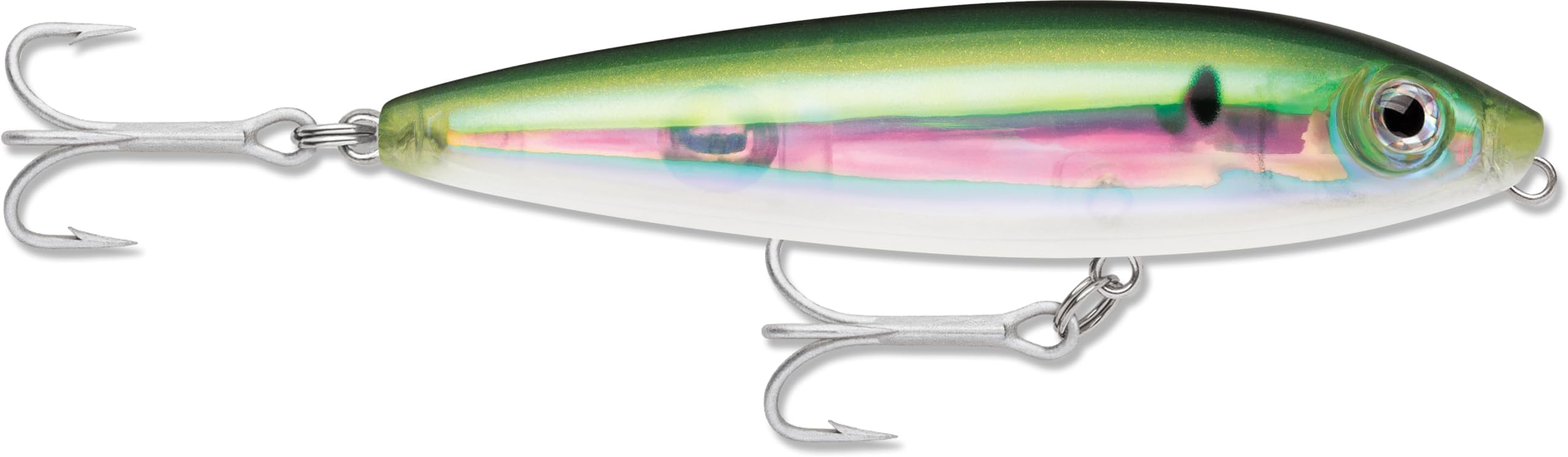Rapala Skitter Walk Topwater Walking Bait, Surface Hard Bait, Bass Fishing Lure, Walk the Dog Action, 3-1/8", Pilchard
