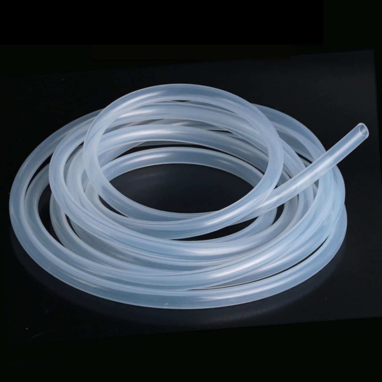 DLLTEC Chenlu-Hose Tubing Flexible 1 Meter Food Grade Clear Translucent Silicone Tube Silica Gel Dia 0.5 1 2 3 4 5 Mm Rubber Hose Pipe Soft 1 M, No Corrosion, Aging Resistance (Color : 5x8mm)