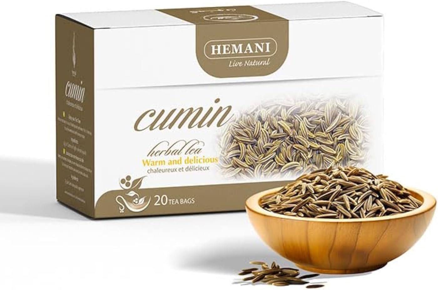 Hemani Hebal Tea Cumin - 20 bags