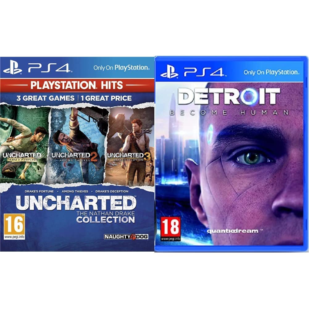 Uncharted Collection Hits (PS4)+Detroit: Become Human (PS4) (B08NTYSFYS) Amazon Price History, Amazon Price Tracker
