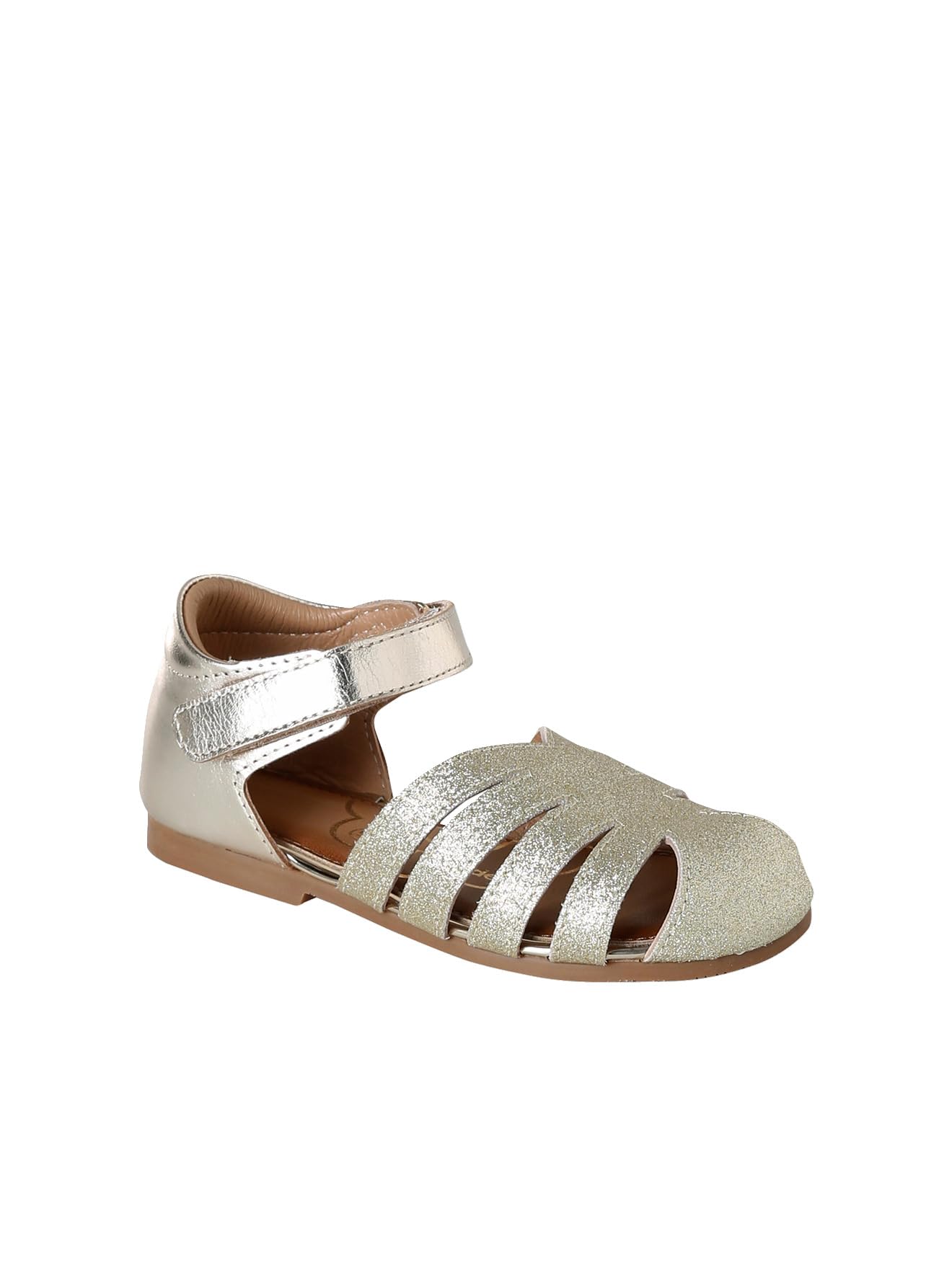 VERTBAUDET Ballerines Fille Cuir Ouverte