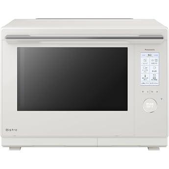 Panasonic NE-UBS10D-W Steam Bistro Oven, Top Model, 7.8 gal (30 L), 2-Tier, Special Grill, High Definition, 64-Eye Speed Sens