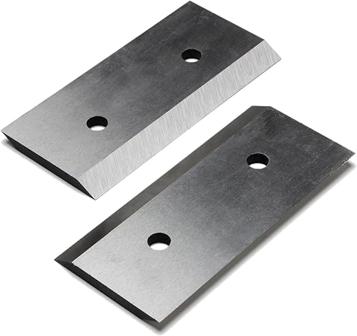 Blades Replacement for R0 Wood Chipper Shredder Mulcher, High Speed Steel Blades Set (Qty 2pcs)