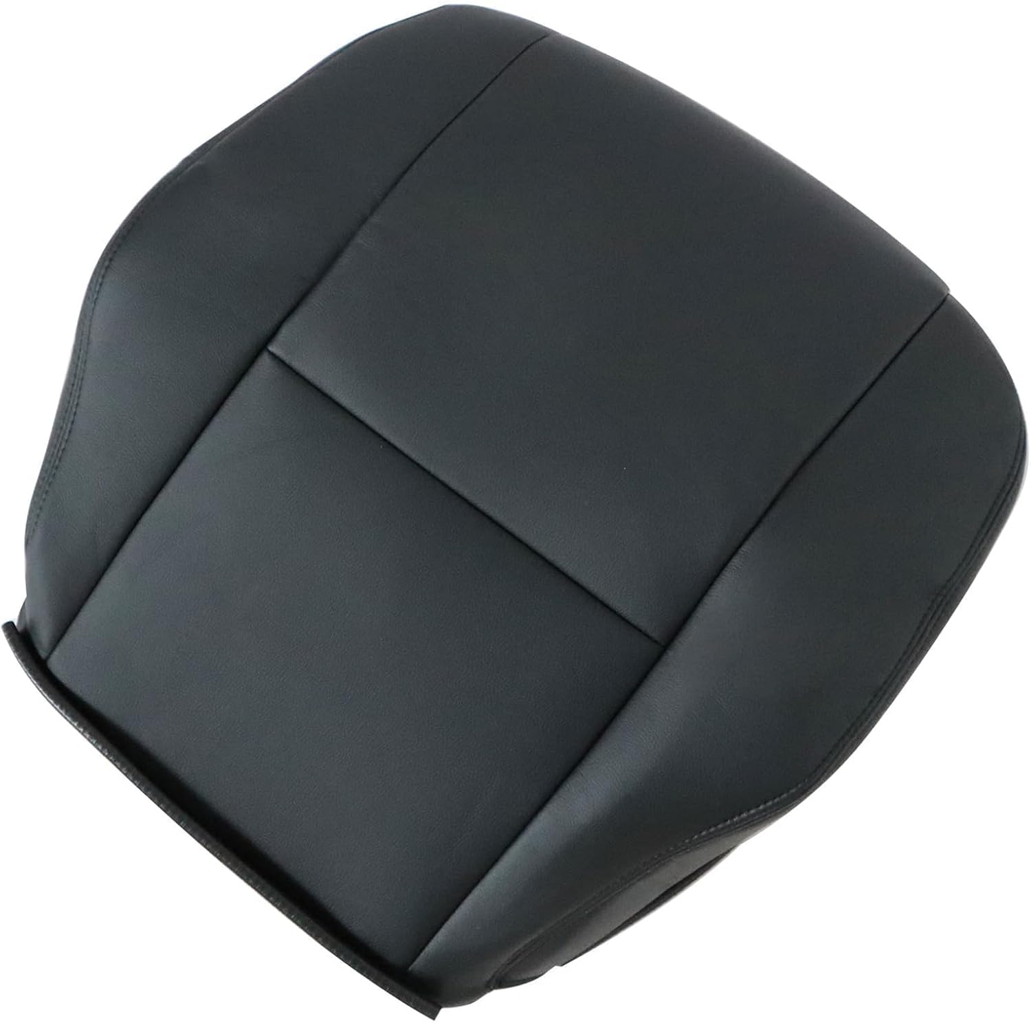 FZJDSD Black Driver Side Bottom Microfiber Leather Replacement Seat Cover Compatible with Mercedes Benz Sprinter 2500 3500 2007-2019 Compatible with Freightliner Sprinter 2500 3500 2007-2019