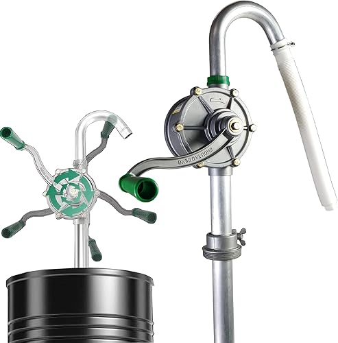 Bomba de tambor de 55 galones, bomba de barril, bomba de combustible manual, bomba de aceite para tambor de 55 galones, tambor de 50, 5, 15, 30