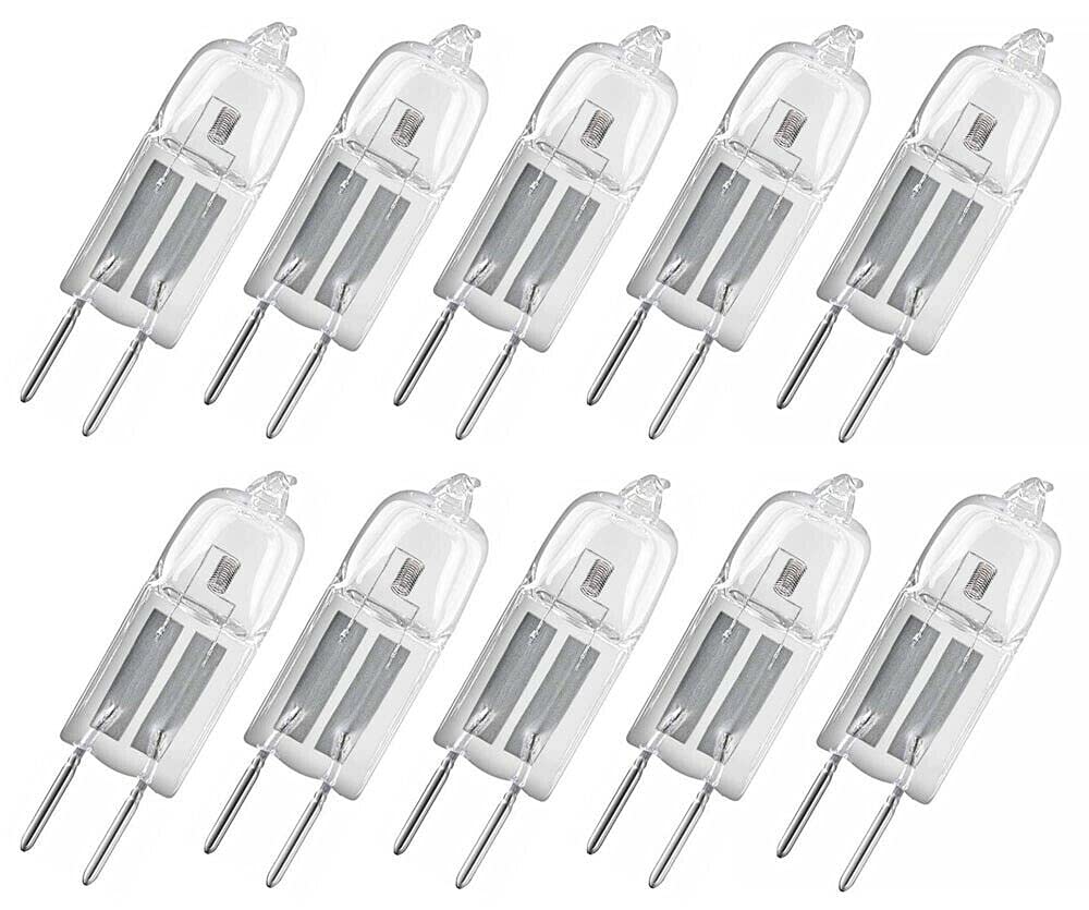 10 x 12v 10w G4 M91 Branded Lamps Long Life Halogen Capsule Light Bulbs Pack